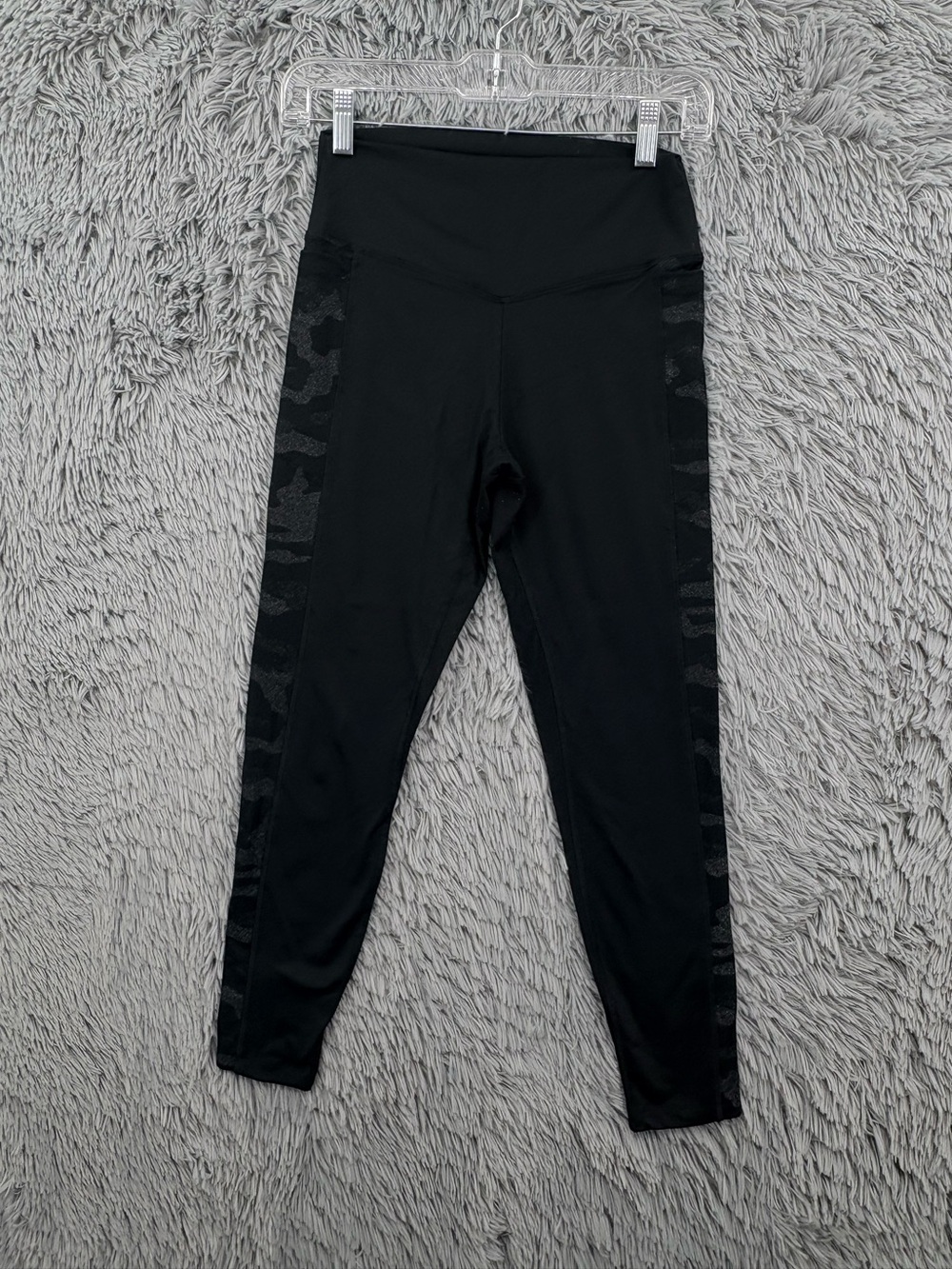 Victorias Secret Pink Leggings Womens Small Active High Waist Camouflage Pockets